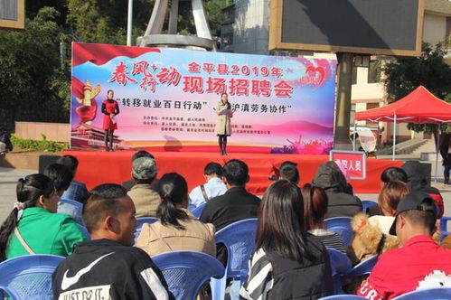 金平縣成功舉辦2019年首場(chǎng) 春風(fēng)行動(dòng) 勞動(dòng)力轉(zhuǎn)移就業(yè)百日行動(dòng) 暨 滬滇勞務(wù)協(xié)作 現(xiàn)場(chǎng)招聘會(huì)